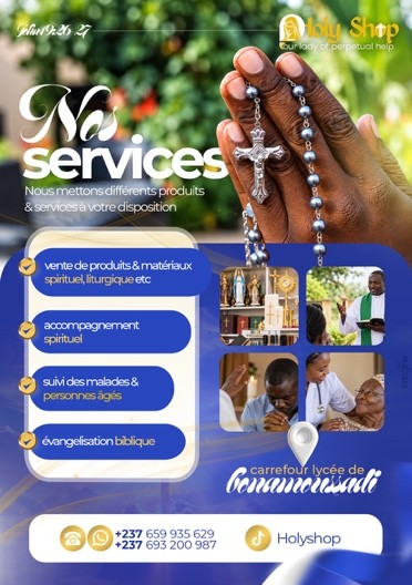 Présentation des services Holy Shop