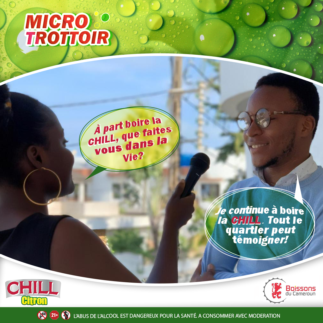Visuel micro-trottoir Chill Citron