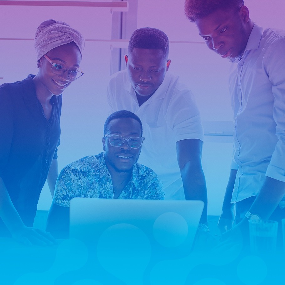 L'équipe de l'agence Imagine au travail