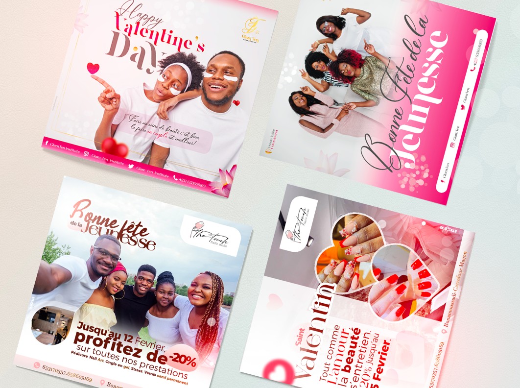 Flyers GlamTen Institut