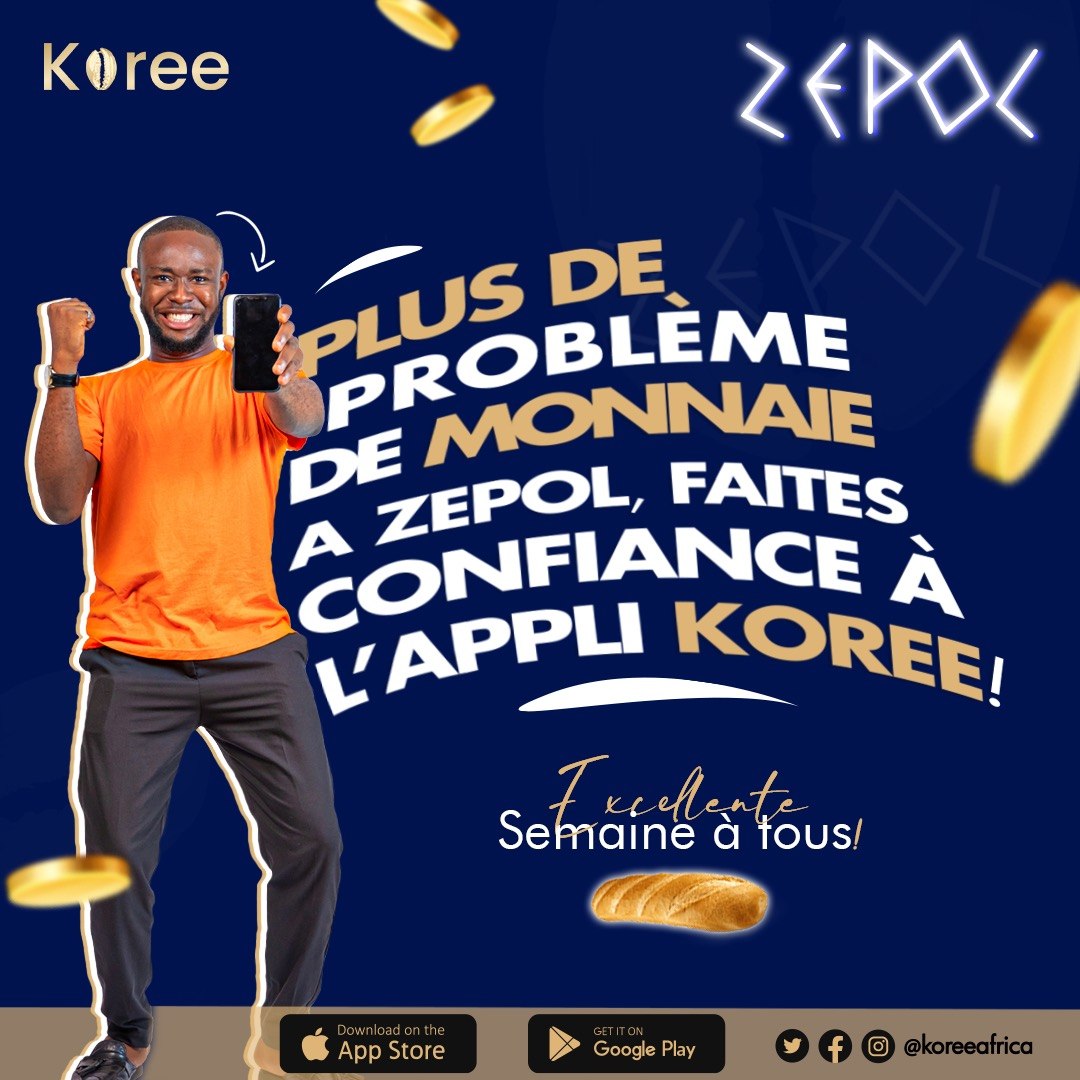 Visuel Koree : plus de problème de monnaie à Zepol