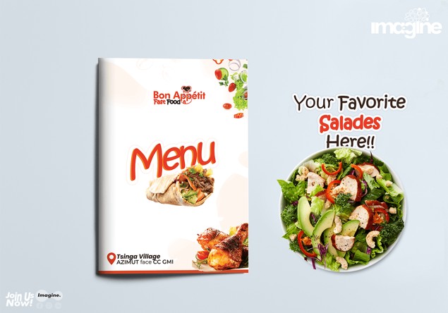 Visuel salades Bon Appétit Fast Food