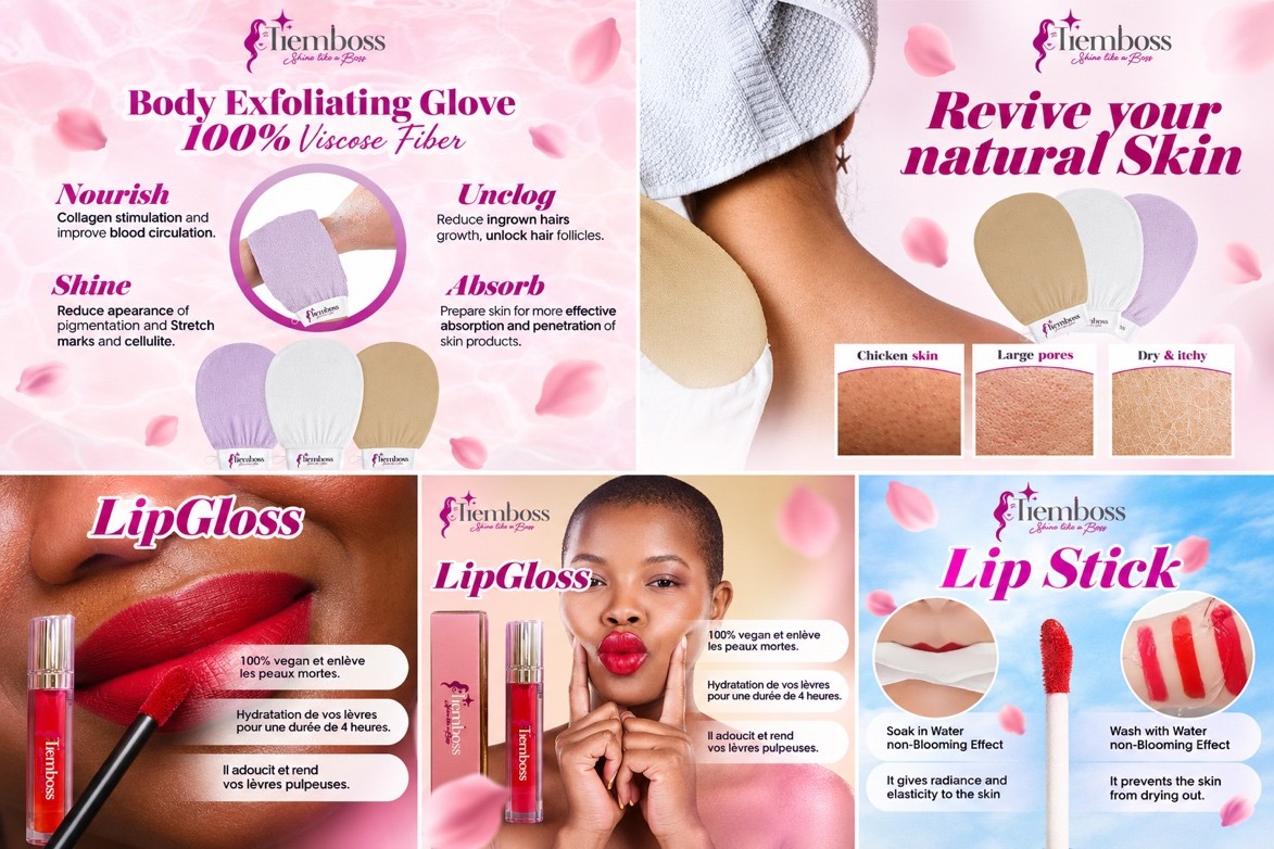 Visuels produits Tiemboss