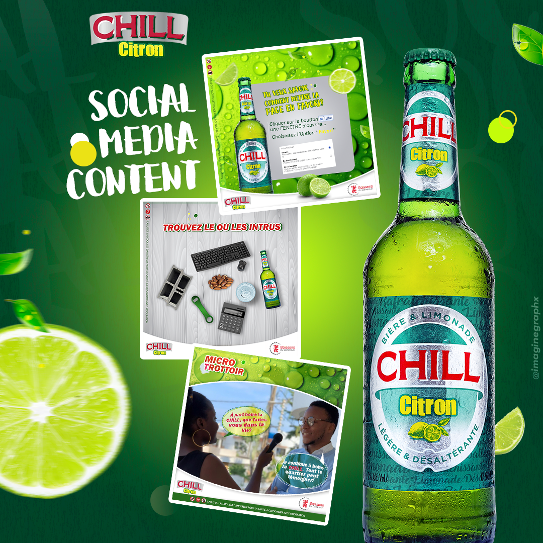 Présentation du social media content Chill Citron